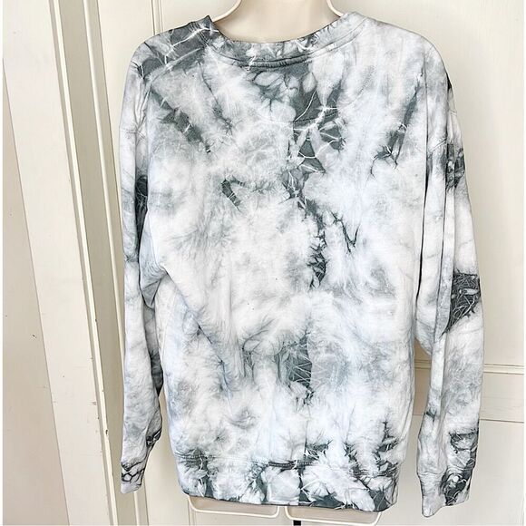 Badtz-Maru Skateboard Tie-Dye Sweatshirt Gray Size Large - Picture 5 of 6